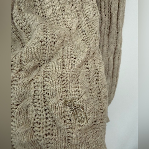 Abercrombie cable knit babydoll top - Picture 3 of 5